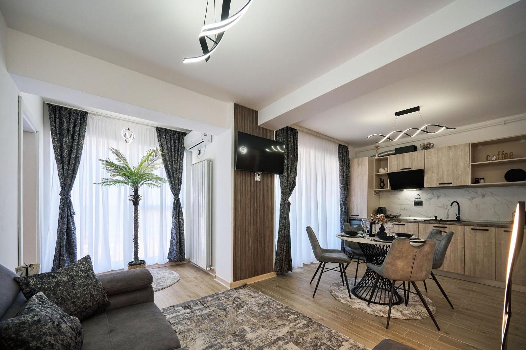Alma Apartment In Infinity Beach Resort - Parking Mamaia Bagian luar foto